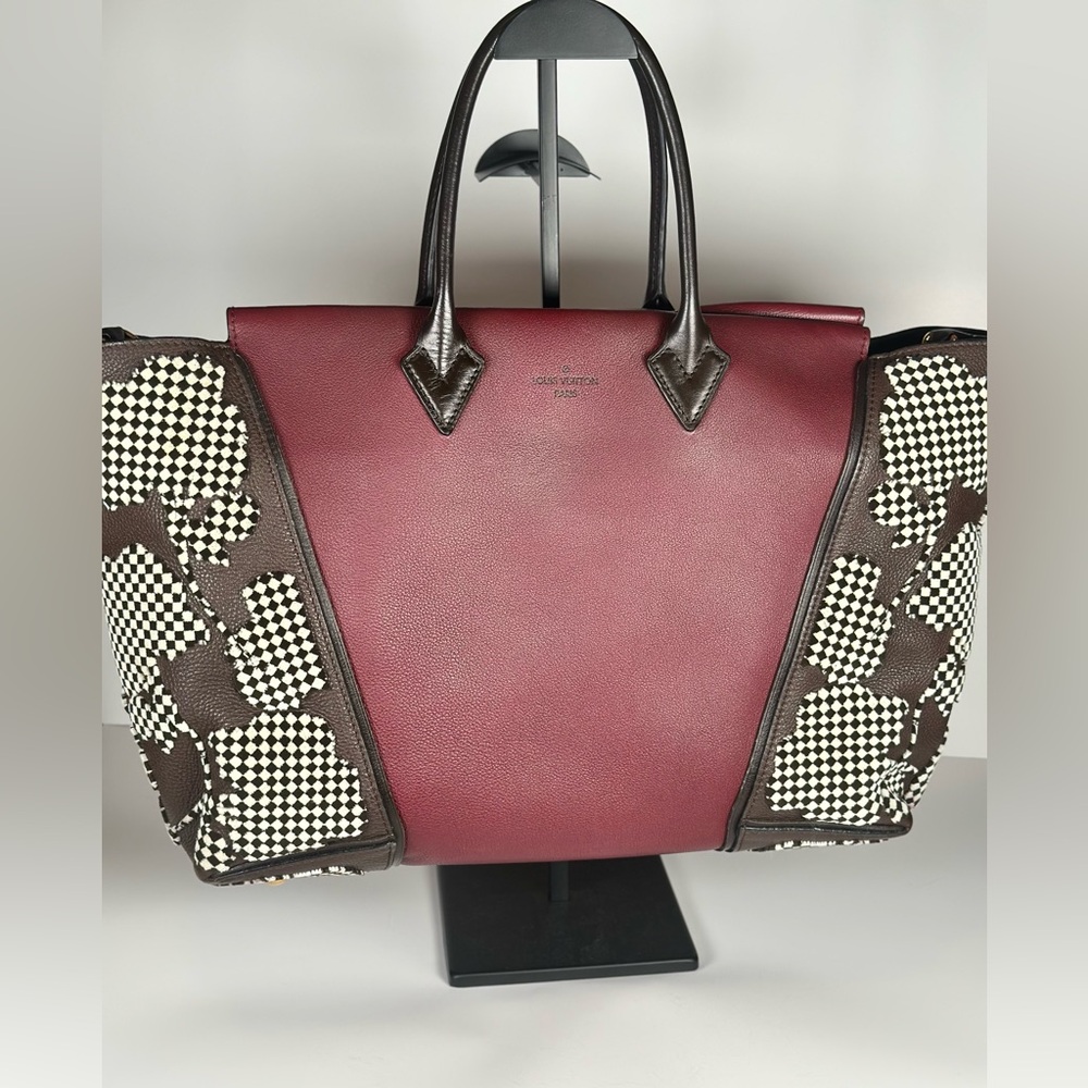 Authentic Louis Vuitton Leather Prunille Veau Cachemire GM